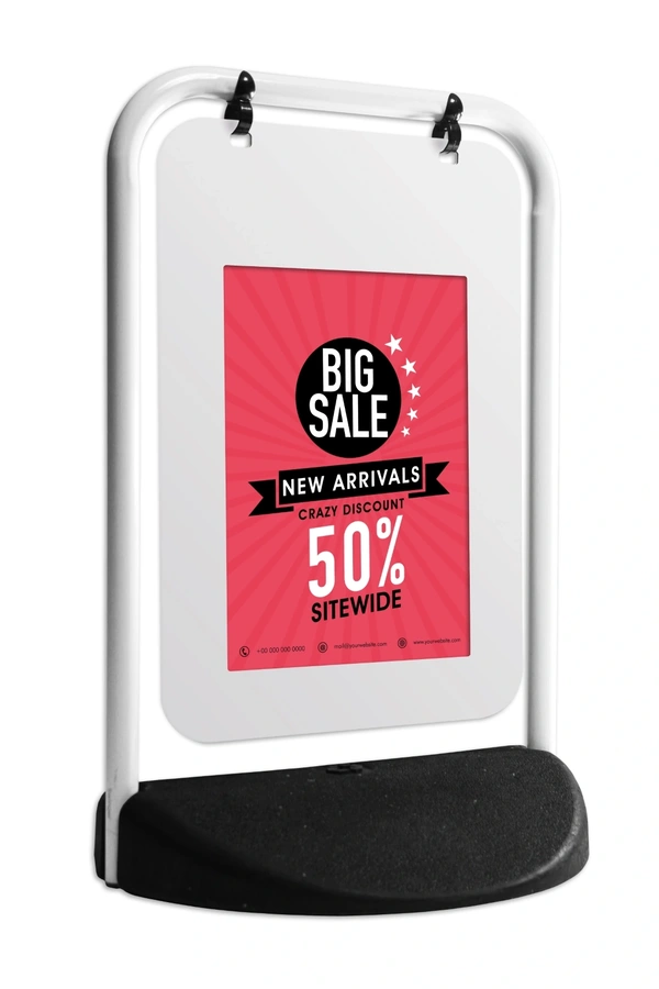  Eco Swinger White Poster Pocket Sale